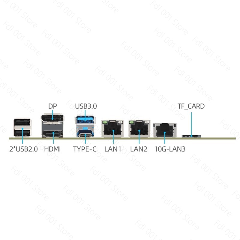Mini Itx Dual 2.5G Nas Motherboard - Płyta główna Dual 2.5G 10G SFP
